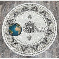 Турецкий ковер Iran collection 060 Серый круг